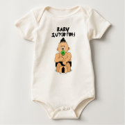 Baby Sumo Wrestler Organic shirt