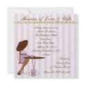 Baby Tea in Purple invitation