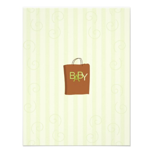Baby Tea Personalized Invitation