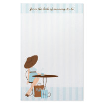 Baby Tea stationery