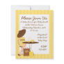 Baby Tea Yellow Announcements