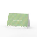Baby Thank you card - Green card