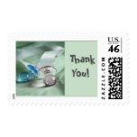 Baby thank you pacifier Postage stamps