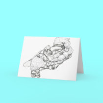 Baby Tia cards by Artists4God Baby Tia cards
