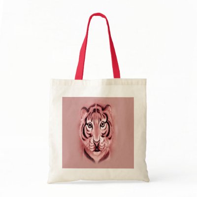 *Baby Tiger Cub* portrait Design Bags by MidnightDreamer