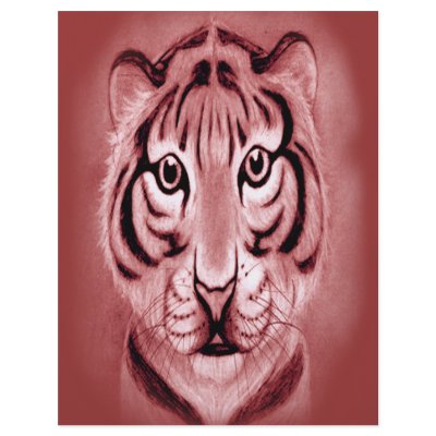 *Baby Tiger Cub* portrait Design Personalized Flyer by MidnightDreamer