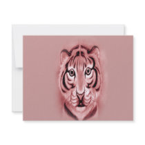 *Baby Tiger Cub* portrait Design invitations by MidnightDreamer *Baby Tiger Cub* portrait Design invitations
