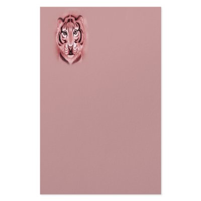 *Baby Tiger Cub* portrait Design Customized Stationery by MidnightDreamer