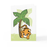 Baby Tiger Cutie Greeting Card
