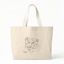 baby Tiger Drawing bags