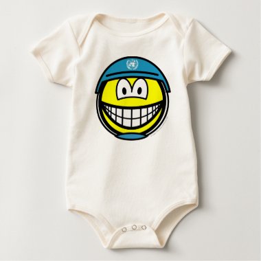 UN soldier smile   baby_toddler_apparel_tshirt