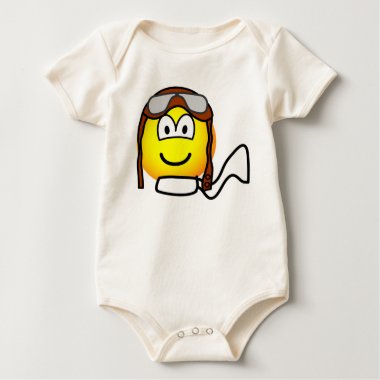 Pilot emoticon Old fashioned  baby_toddler_apparel_tshirt
