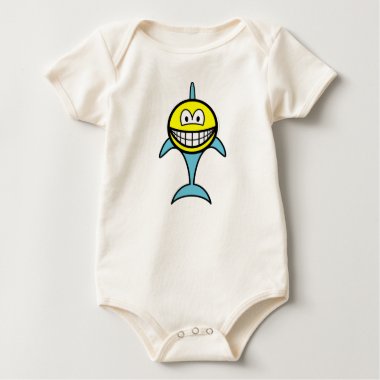 Dolphin smile   baby_toddler_apparel_tshirt