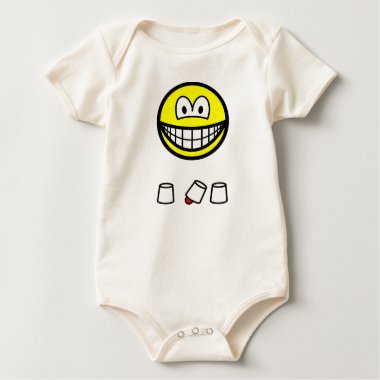 Con man smile   baby_toddler_apparel_tshirt