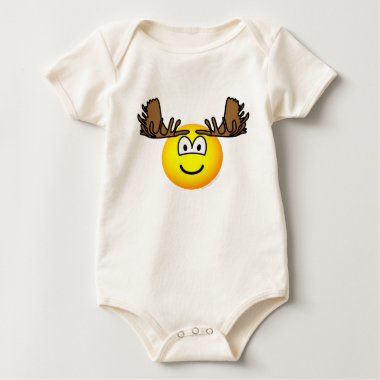 Moose emoticon   baby_toddler_apparel_tshirt