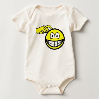 Head scratching smile   baby_toddler_apparel_tshirt