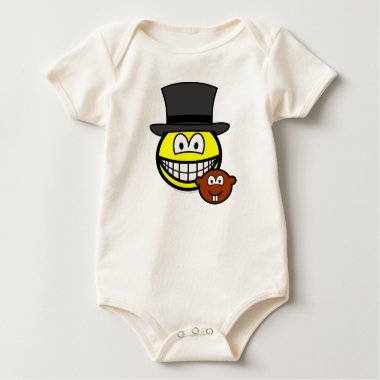 Groundhog day smile   baby_toddler_apparel_tshirt
