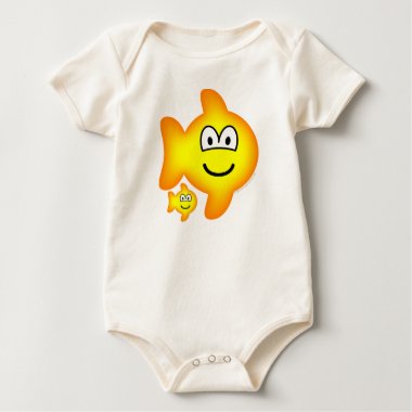 Pisces emoticon Zodiac sign  baby_toddler_apparel_tshirt