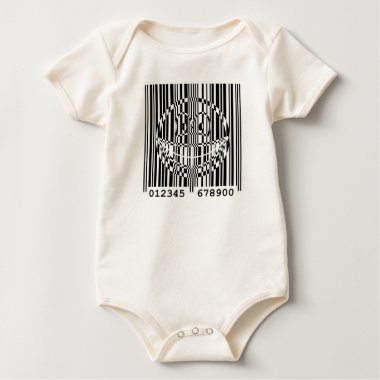 Bar code smile   baby_toddler_apparel_tshirt