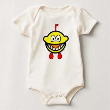 Chicken smile   baby_toddler_apparel_tshirt