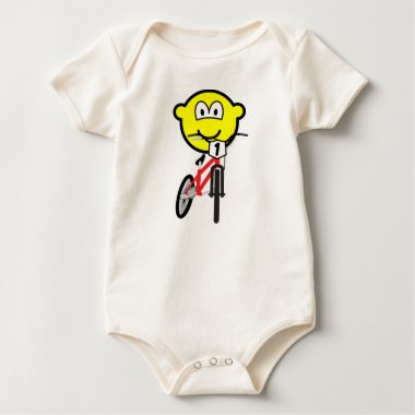 BMX buddy icon Olympic sport Cycling baby_toddler_apparel_tshirt