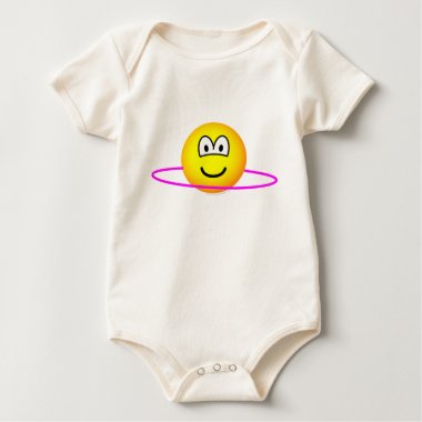Hula hoop emoticon   baby_toddler_apparel_tshirt