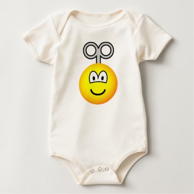 Wind up emoticon   baby_toddler_apparel_tshirt