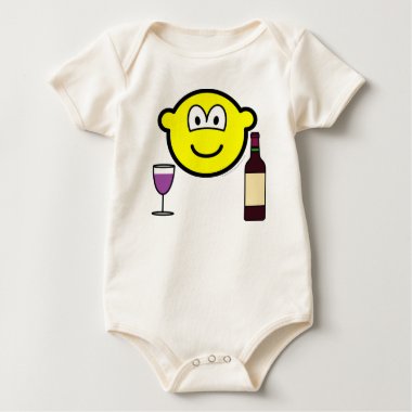 Wine drinking buddy icon   baby_toddler_apparel_tshirt