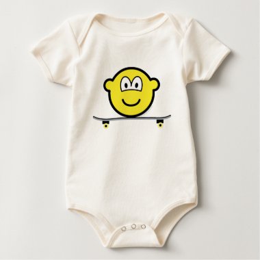 Skateboarding buddy icon   baby_toddler_apparel_tshirt