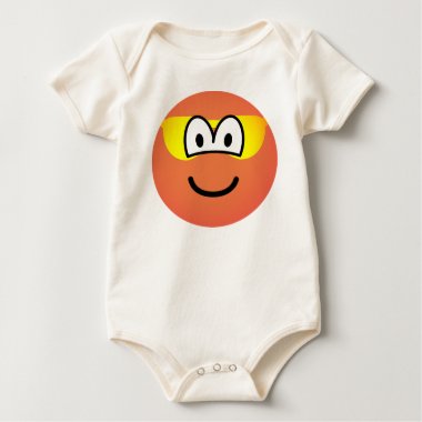 Sunburned emoticon   baby_toddler_apparel_tshirt