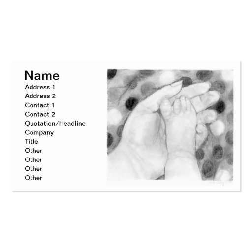 Baby Toes Business Card