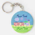 Baby Train Keychain