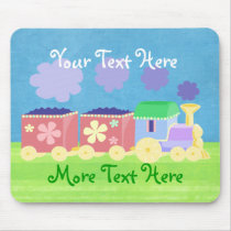 Baby Train Mousepad