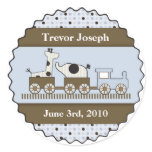 Baby Train Personalized Sticker
