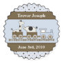 Baby Train Personalized Sticker
