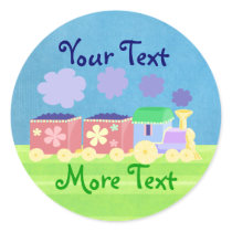 Baby Train Stickers