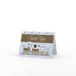 Baby Train Thank You Card