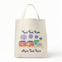 Baby Train Tote Bag