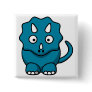 Baby Triceratops Pinback Buttons