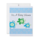 Baby Turtle Baby Shower invitations