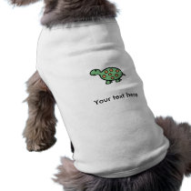 Baby turtle dog tee shirt