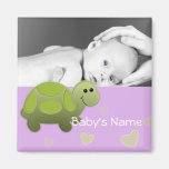 Baby Turtle/ Photo Magnet