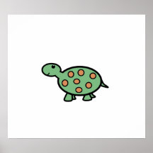 Baby turtle posters