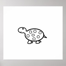 Baby turtle print