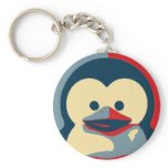 Baby Tux Linux Keychains