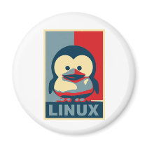 Baby Tux Linux magnets by eritor Baby Tux Linux magnets