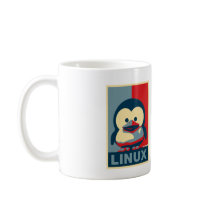Baby Tux Linux mugs