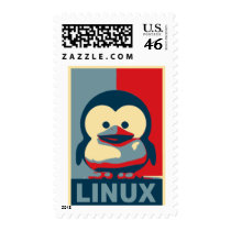 Baby Tux Linux postage by eritor Baby Tux Linux postage