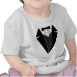 Baby Tuxedo, Black + White t-shirts