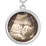 Baby Ultrasound Keychain Personalized Necklace